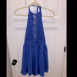 Blue dress